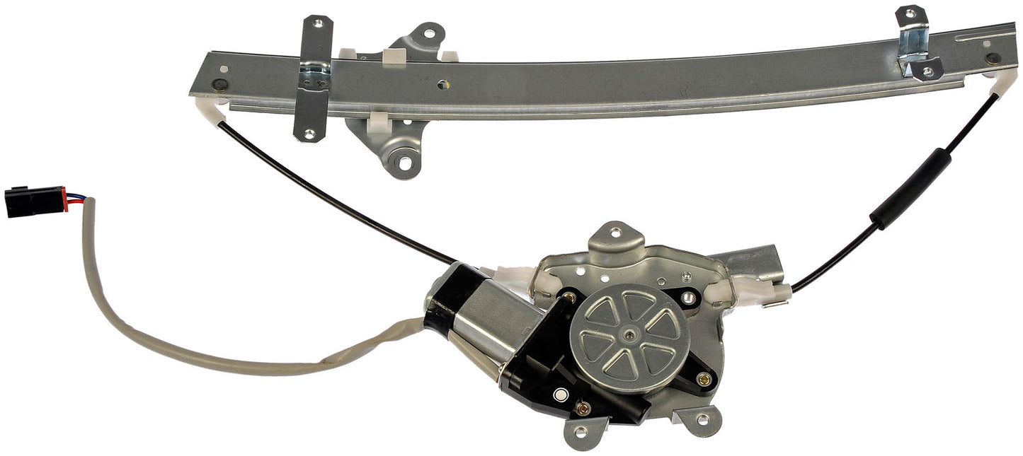 One New Front Left Power Window Regulator with Motor Dorman 741-701