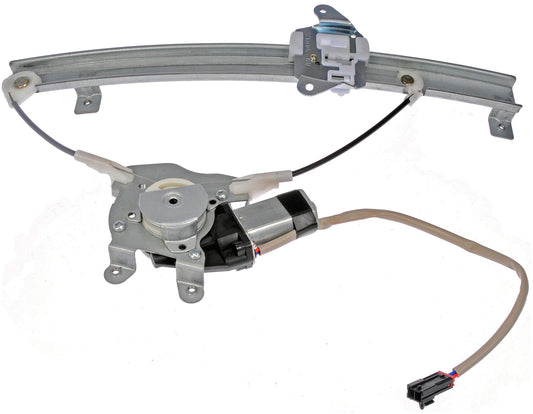 One New Rear Left Power Window Regulator with Motor Dorman 741-703