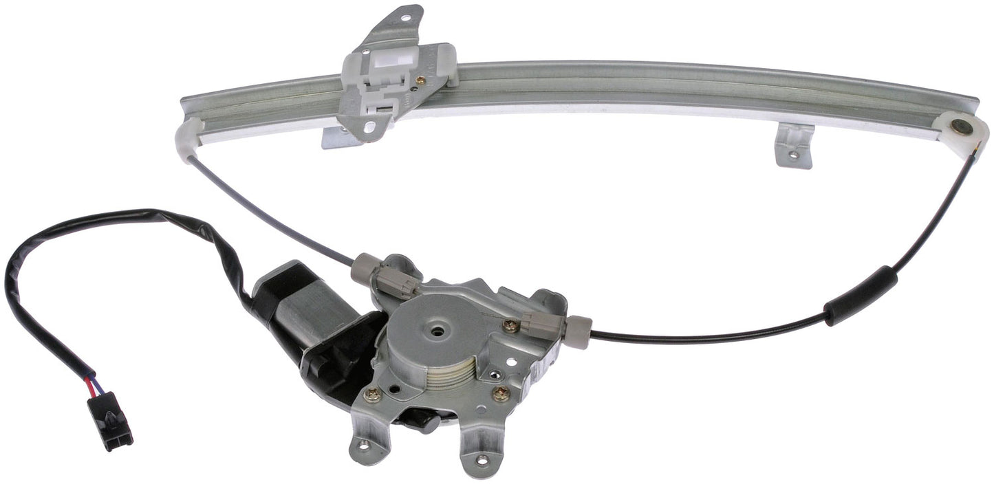 One New Front Right Power Window Regulator with Motor Dorman 741-724