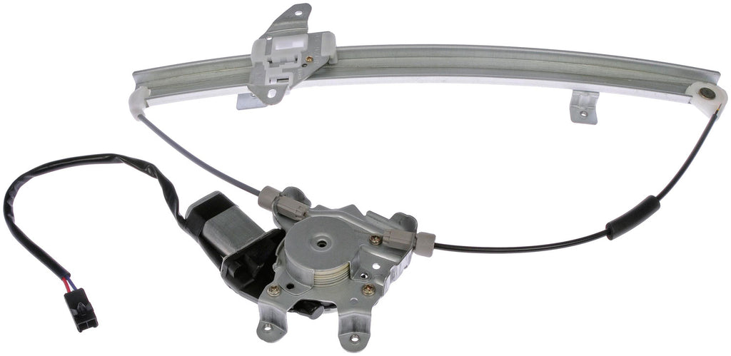One New Front Right Power Window Regulator with Motor Dorman 741-724