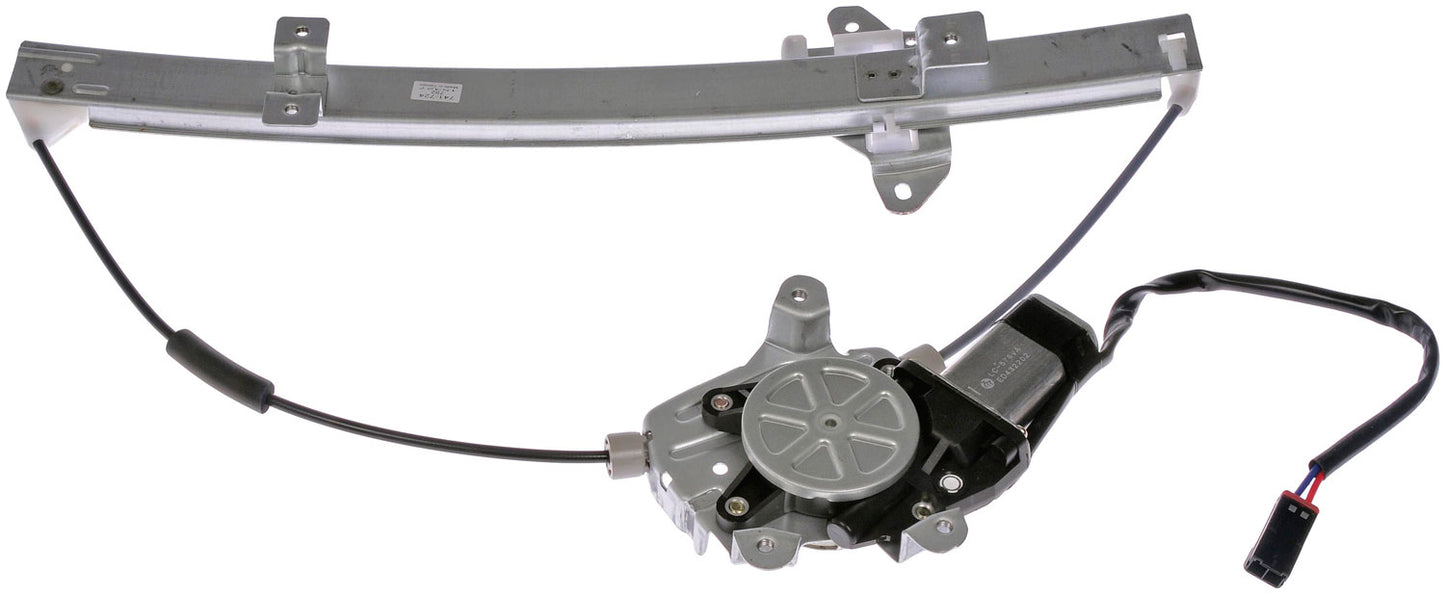 One New Front Right Power Window Regulator with Motor Dorman 741-724