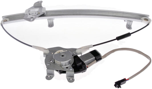 One New Front Right Power Window Regulator with Motor Dorman 741-739
