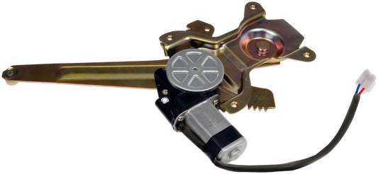 One New Rear Left Power Window Regulator with Motor Dorman 741-787