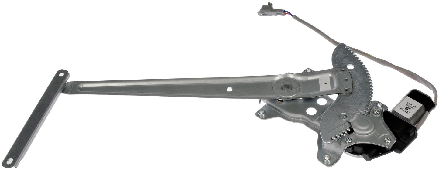 One New Front Right Power Window Regulator with Motor Dorman 741-789