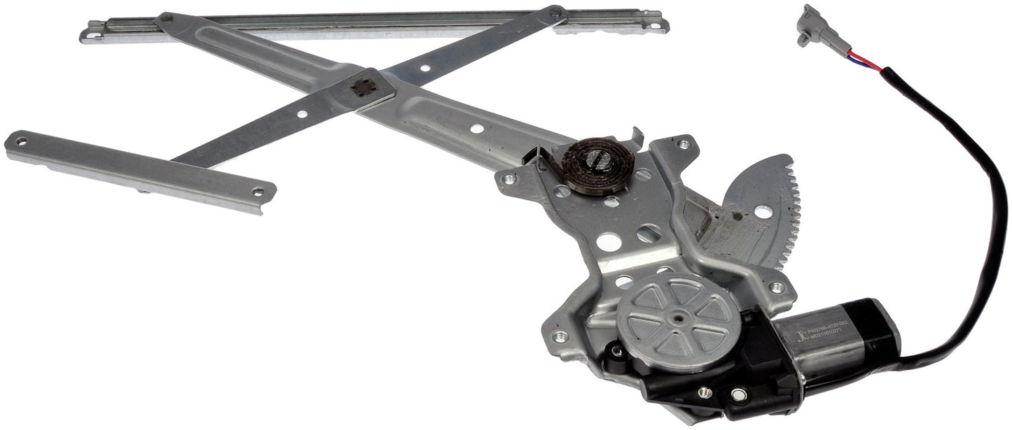One New Front Left Power Window Regulator with Motor Dorman 741-792