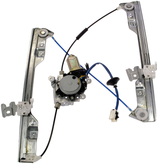 One New Front Left Power Window Regulator with Motor Dorman 741-906