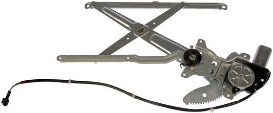 One New Front Left Power Window Regulator with Motor Dorman 741-916