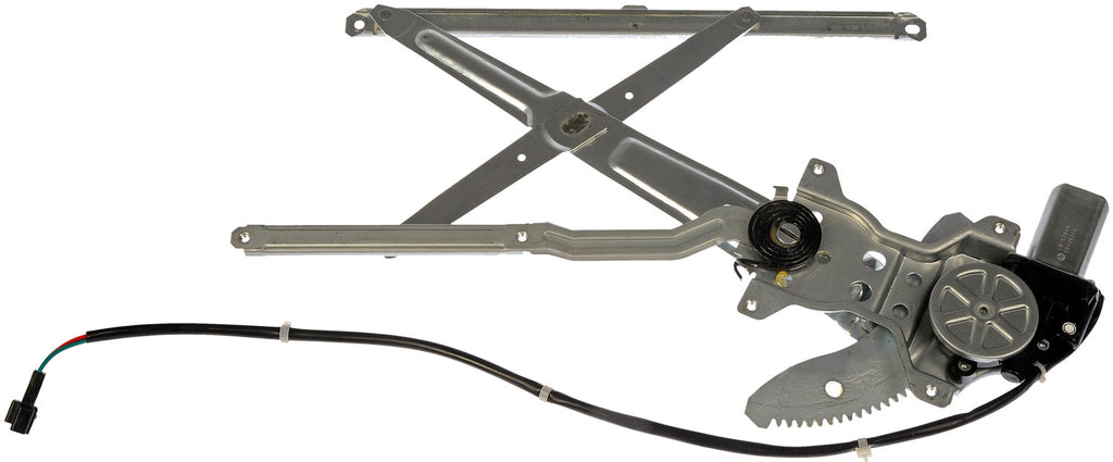 One New Front Left Power Window Regulator with Motor Dorman 741-916