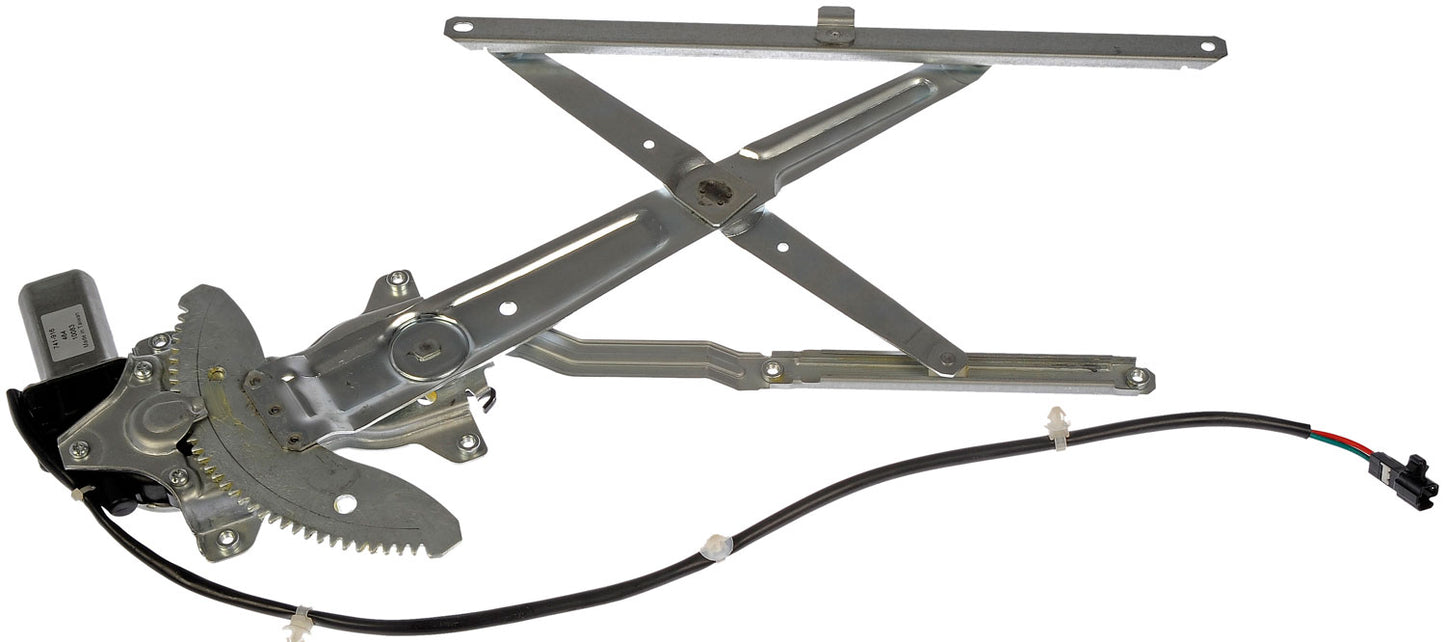 One New Front Left Power Window Regulator with Motor Dorman 741-916