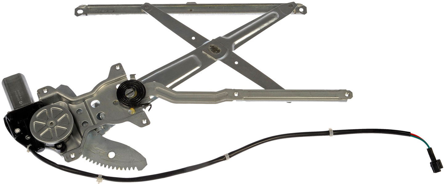 One New Front Right Power Window Regulator with Motor Dorman 741-917