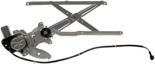 One New Front Right Power Window Regulator with Motor Dorman 741-917