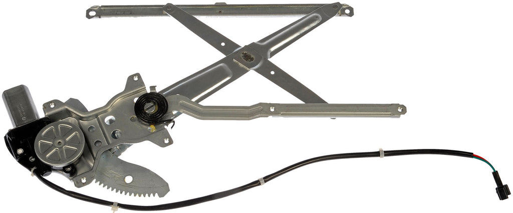 One New Front Right Power Window Regulator with Motor Dorman 741-917