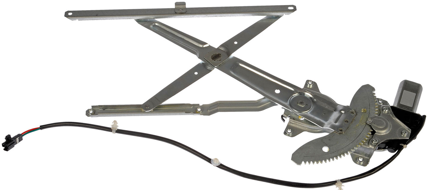 One New Front Right Power Window Regulator with Motor Dorman 741-917