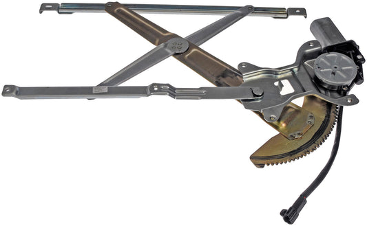One New Front Left Power Window Regulator with Motor Dorman 741-918