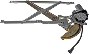 One New Front Left Power Window Regulator with Motor Dorman 741-918