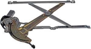 One New Front Left Power Window Regulator with Motor Dorman 741-918
