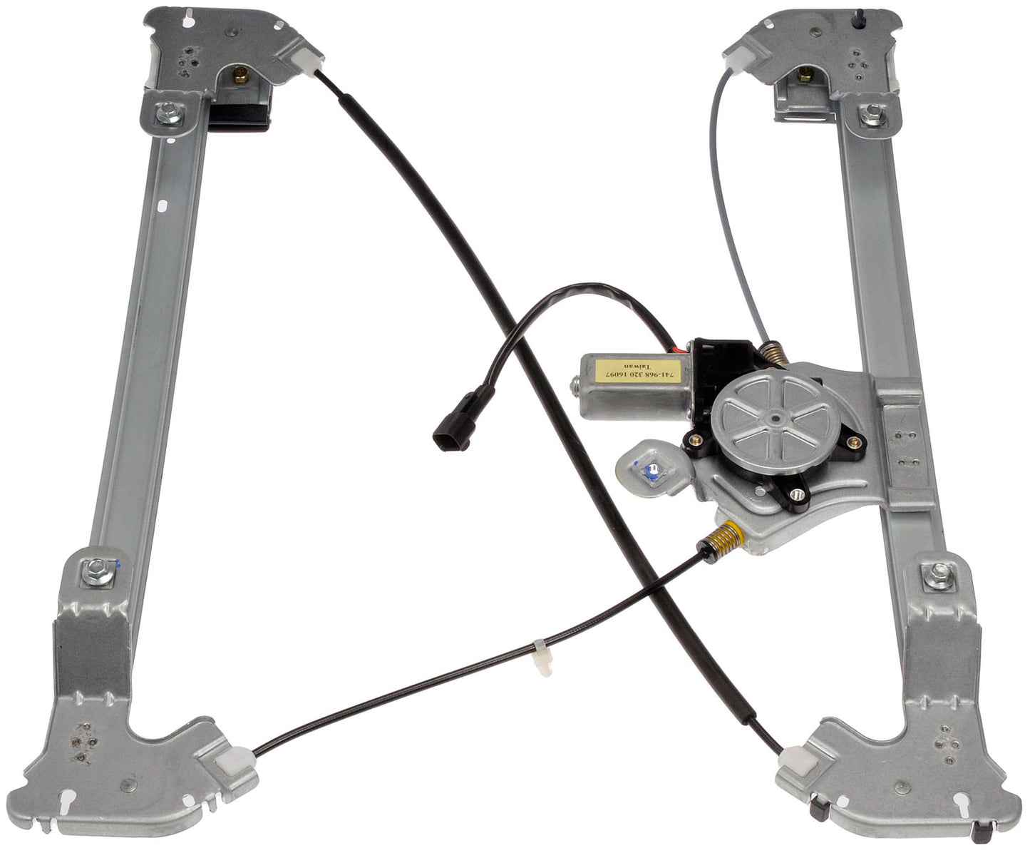One New Rear Left Power Window Regulator with Motor Dorman 741-968