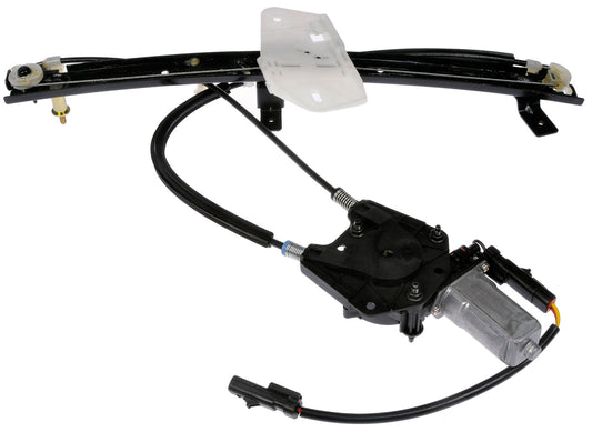 One New Front Left Power Window Regulator with Motor Dorman 748-020