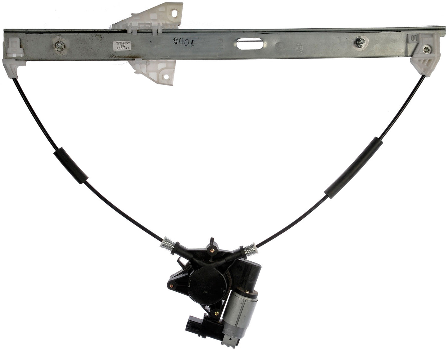 One New Front Left Power Window Regulator with Motor Dorman 748-083