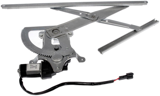One New Front Left Power Window Regulator with Motor Dorman 748-190