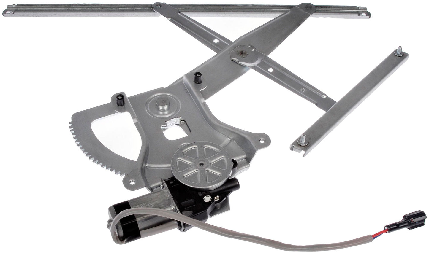 One New Front Right Power Window Regulator with Motor Dorman 748-191