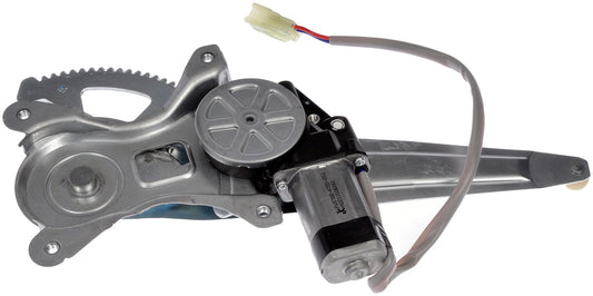 One New Rear Left Power Window Regulator with Motor Dorman 748-222