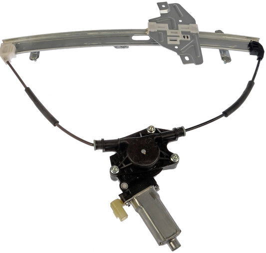 One New Front Left Power Window Regulator with Motor Dorman 748-318