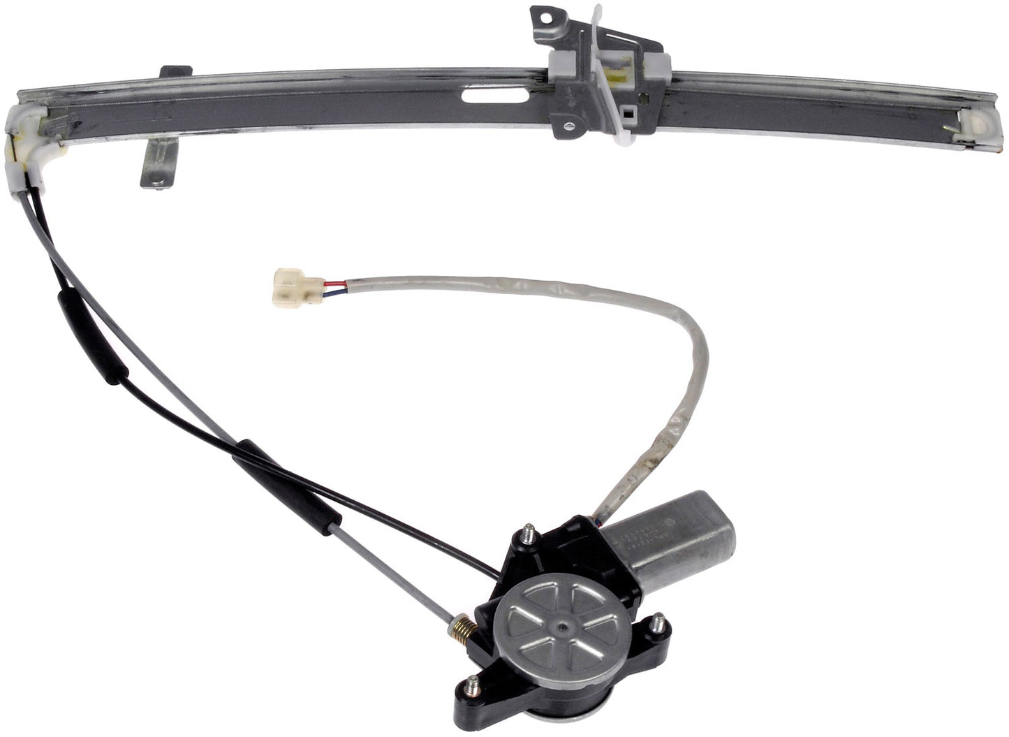 One New Front Left Power Window Regulator with Motor Dorman 748-358