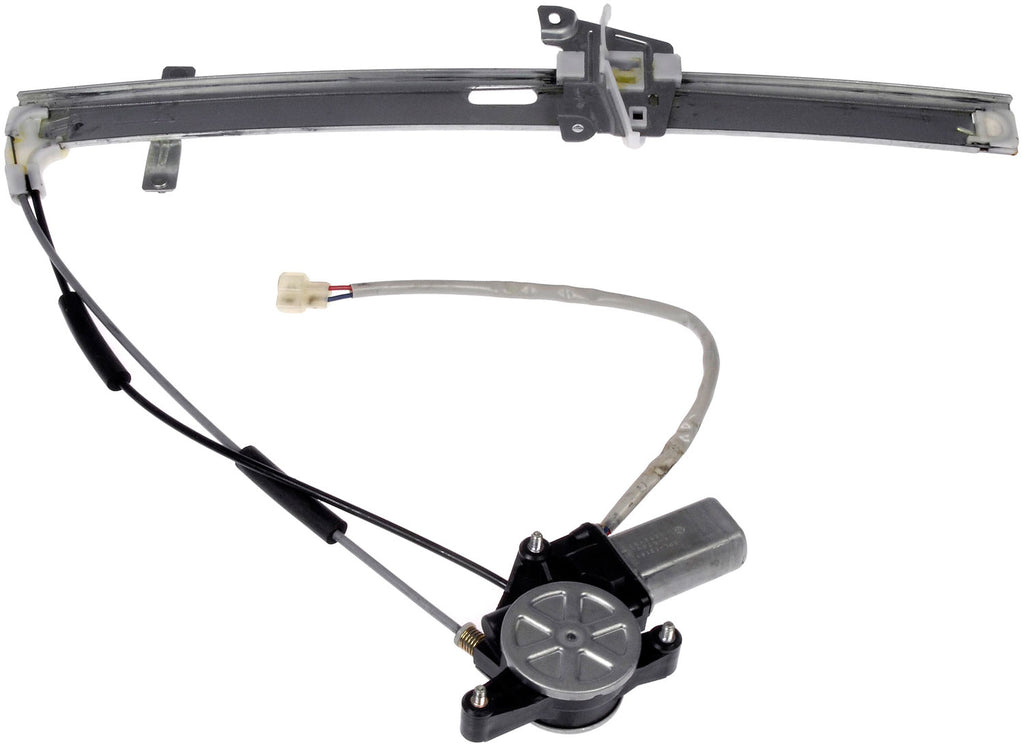 One New Front Left Power Window Regulator with Motor Dorman 748-358