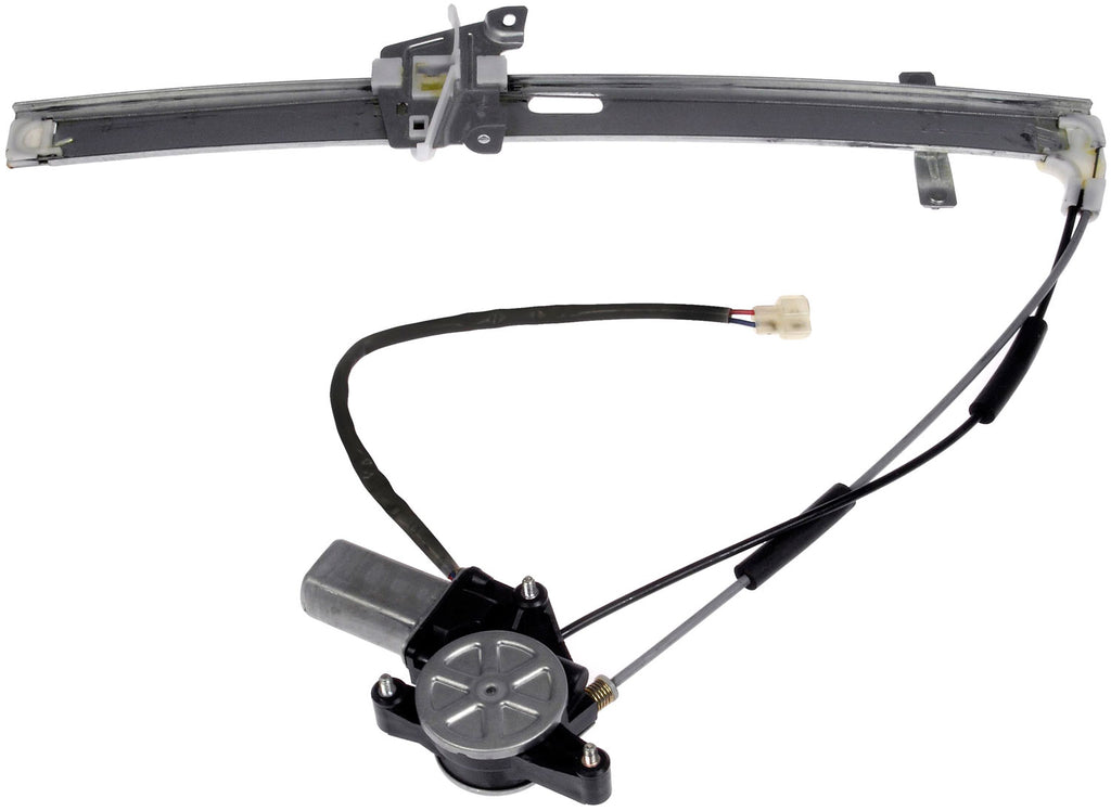 One New Front Right Power Window Regulator with Motor Dorman 748-359