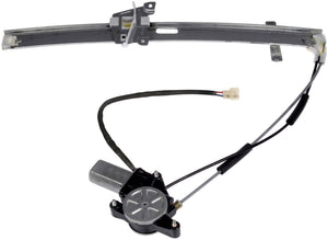 One New Front Right Power Window Regulator with Motor Dorman 748-359