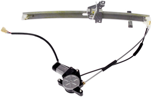 One New Front Right Power Window Regulator with Motor Dorman 748-361