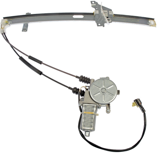 One New Front Left Power Window Regulator with Motor Dorman 748-362