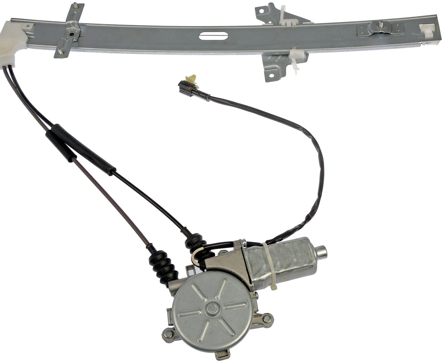 One New Front Right Power Window Regulator with Motor Dorman 748-363