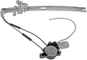 One New Front Left Power Window Regulator with Motor Dorman 748-364