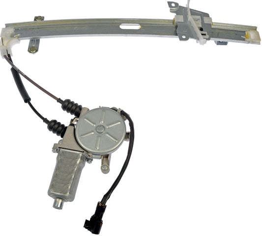 One New Rear Left Power Window Regulator with Motor Dorman 748-366