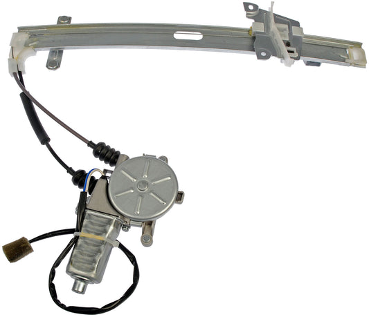 One New Rear Left Power Window Regulator with Motor Dorman 748-368