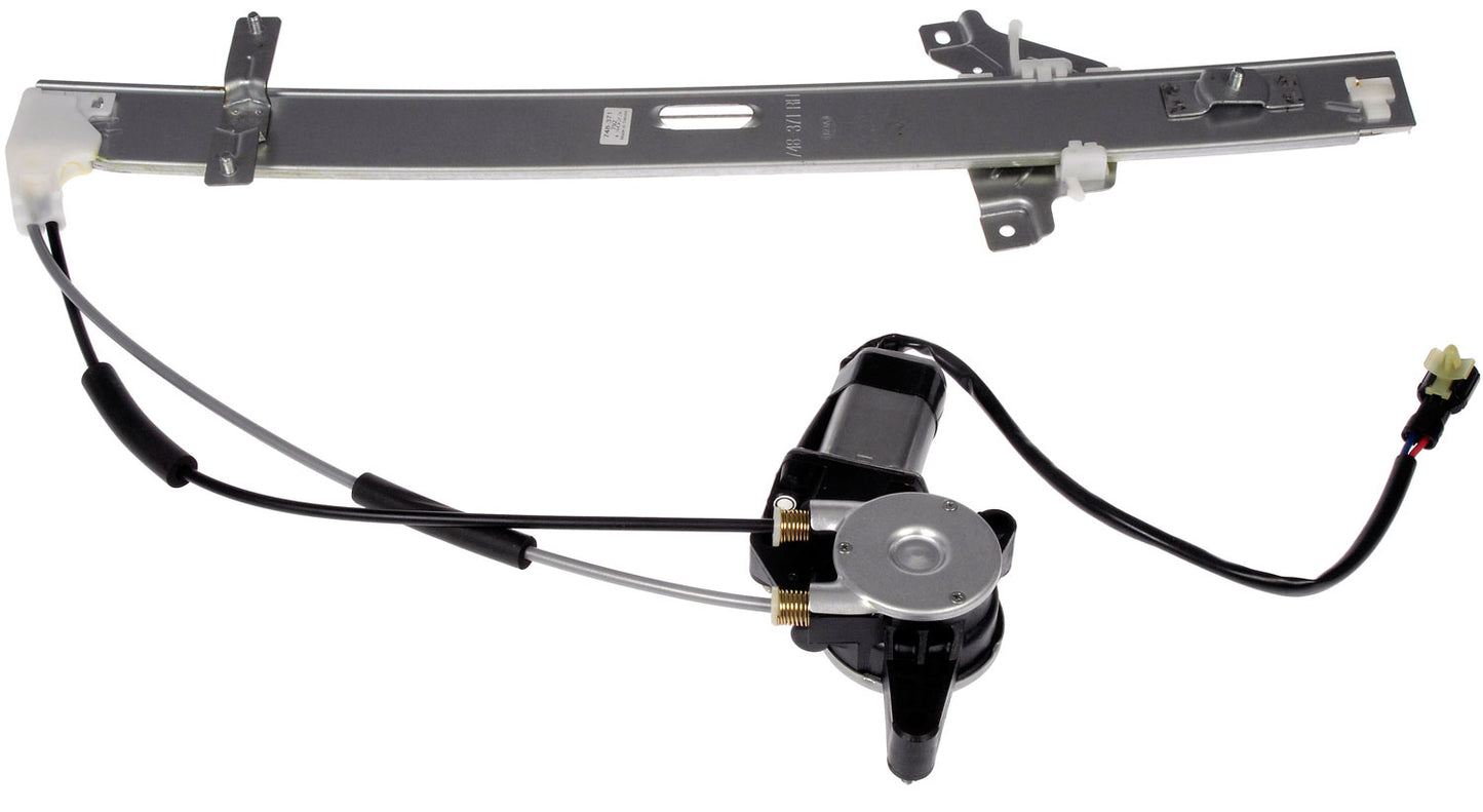 One New Front Right Power Window Regulator with Motor Dorman 748-371