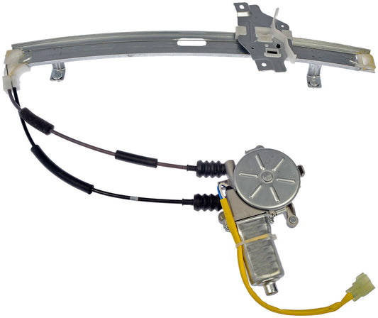 One New Front Left Power Window Regulator with Motor Dorman 748-378