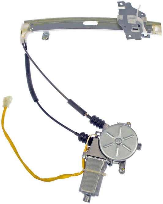 One New Rear Left Power Window Regulator with Motor Dorman 748-380