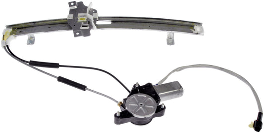 One New Front Left Power Window Regulator with Motor Dorman 748-382