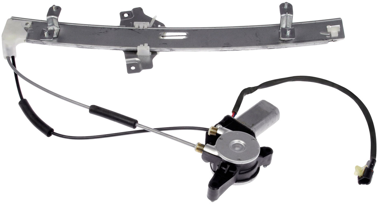 One New Front Right Power Window Regulator with Motor Dorman 748-383