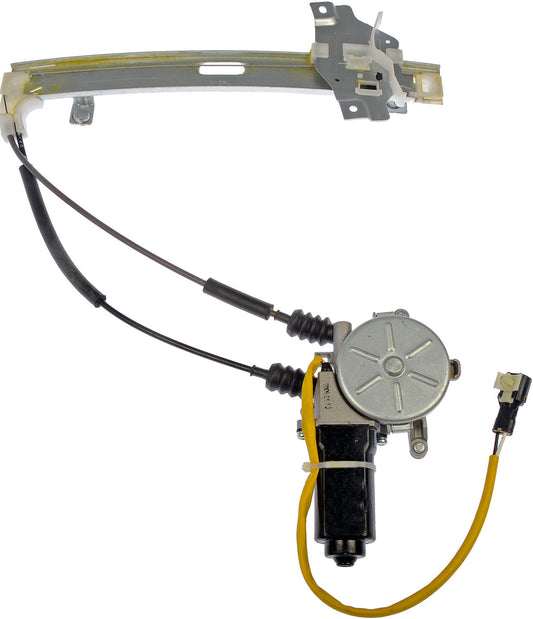 One New Rear Left Power Window Regulator with Motor Dorman 748-384