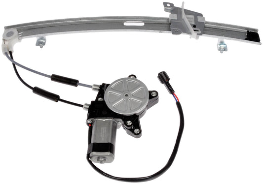 One New Front Left Power Window Regulator with Motor Dorman 748-406