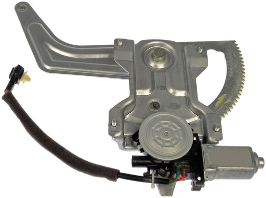 One New Rear Left Power Window Regulator with Motor Dorman 748-408