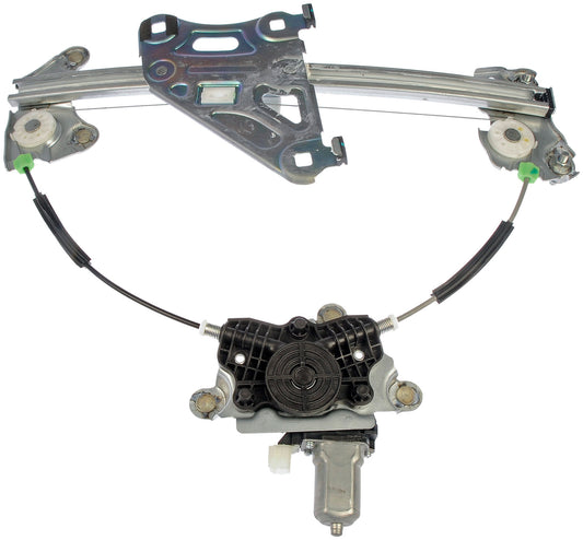 One New Front Left Power Window Regulator with Motor Dorman 748-440