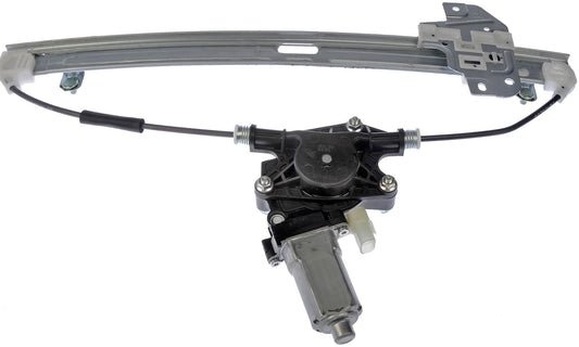 One New Rear Left Power Window Regulator with Motor Dorman 748-450