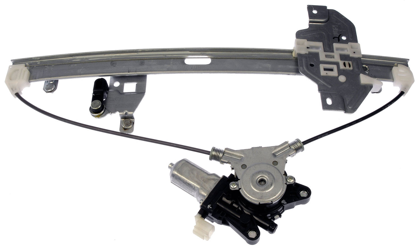 One New Left Sliding Door Power Window Regulator with Motor Dorman 748-462
