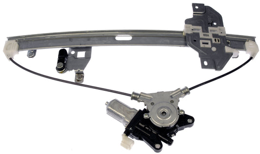 One New Left Sliding Door Power Window Regulator with Motor Dorman 748-462