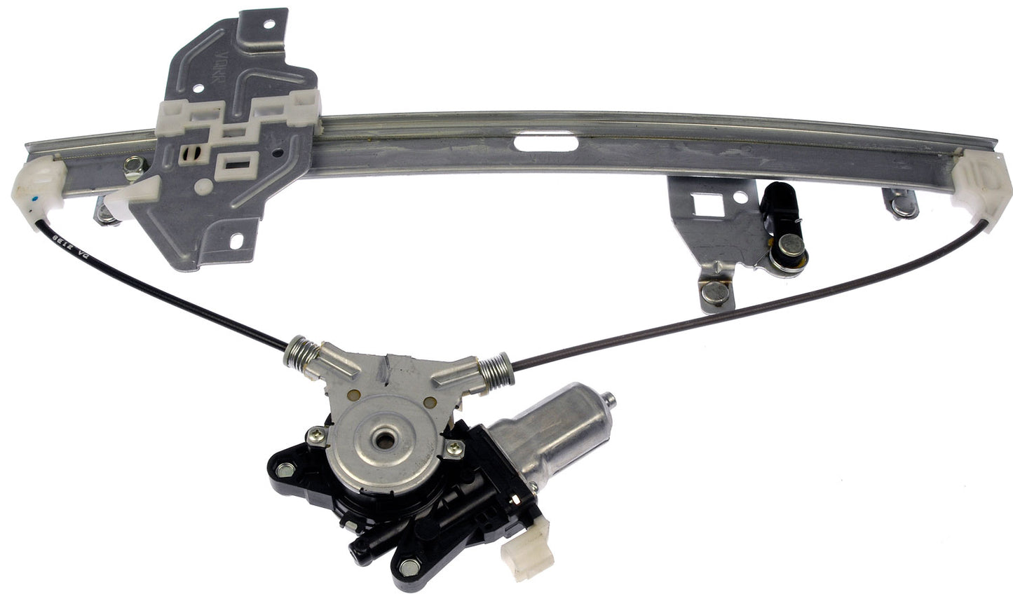 One New Right Sliding Door Power Window Regulator with Motor Dorman 748-463